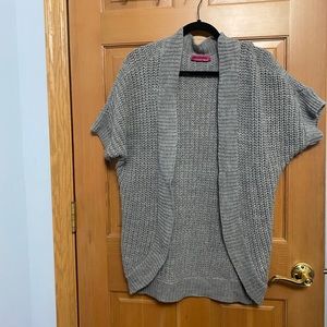 Grey Thick Cardigan